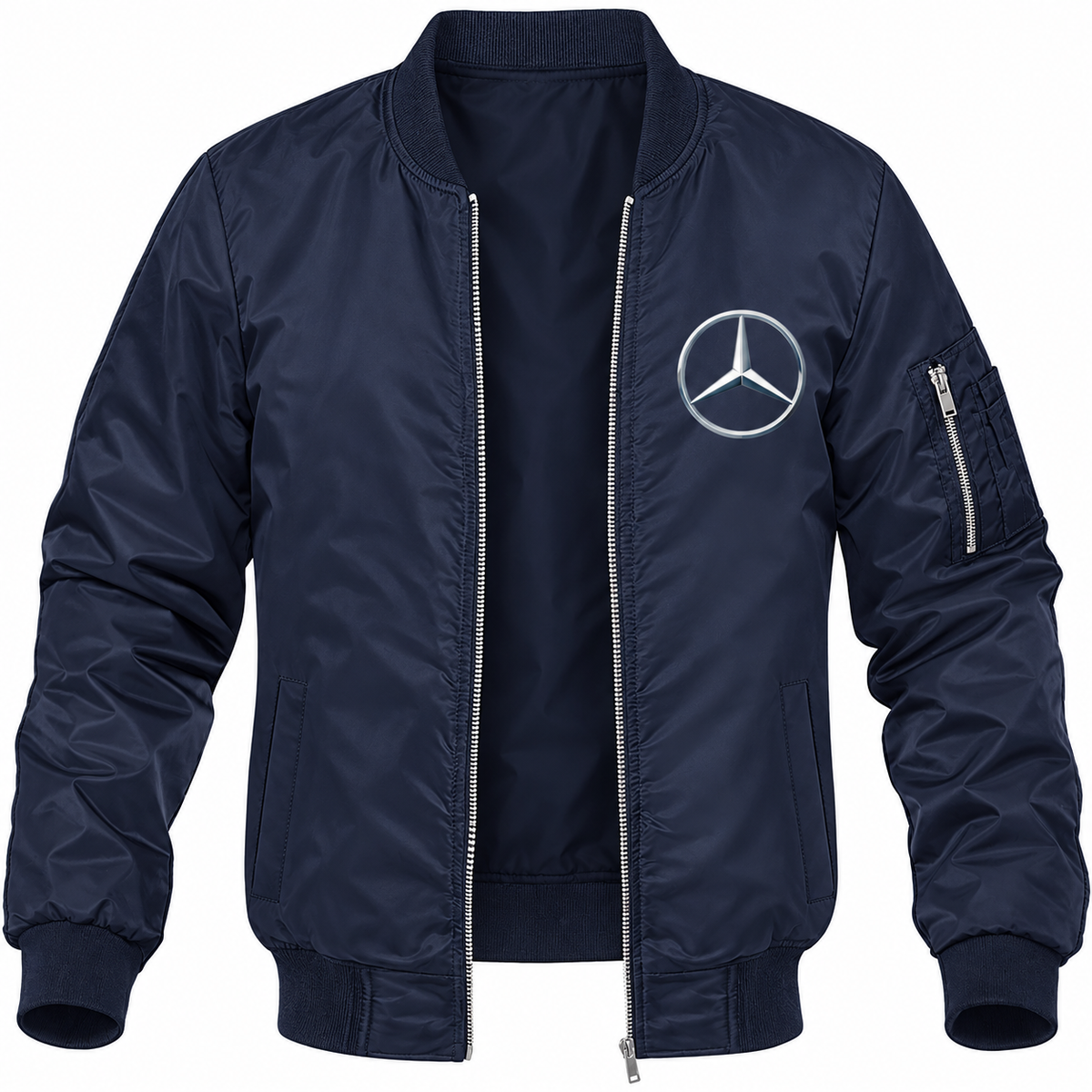 Mercedes-Benz New bomber jacket | Navy | Front