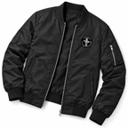 Ford Mustang Motorsport bomber jacket | Black | Flat lay