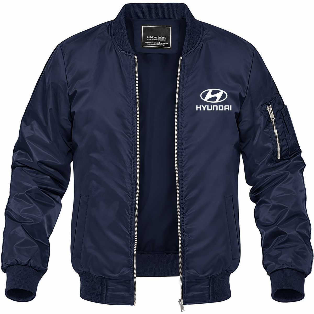 Hyundai bomber jacket | Navy | Front