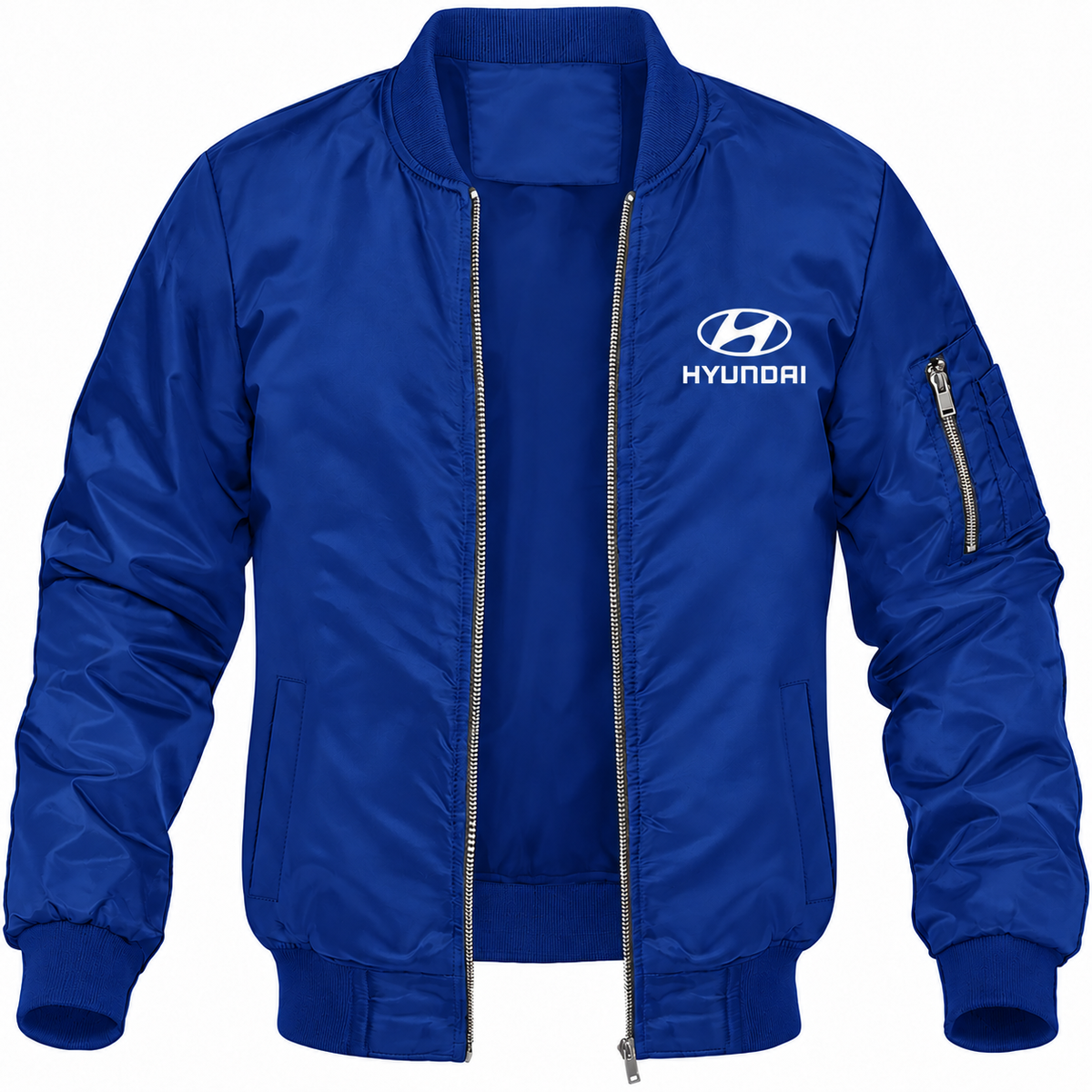 Hyundai bomber jacket | Blue | Front