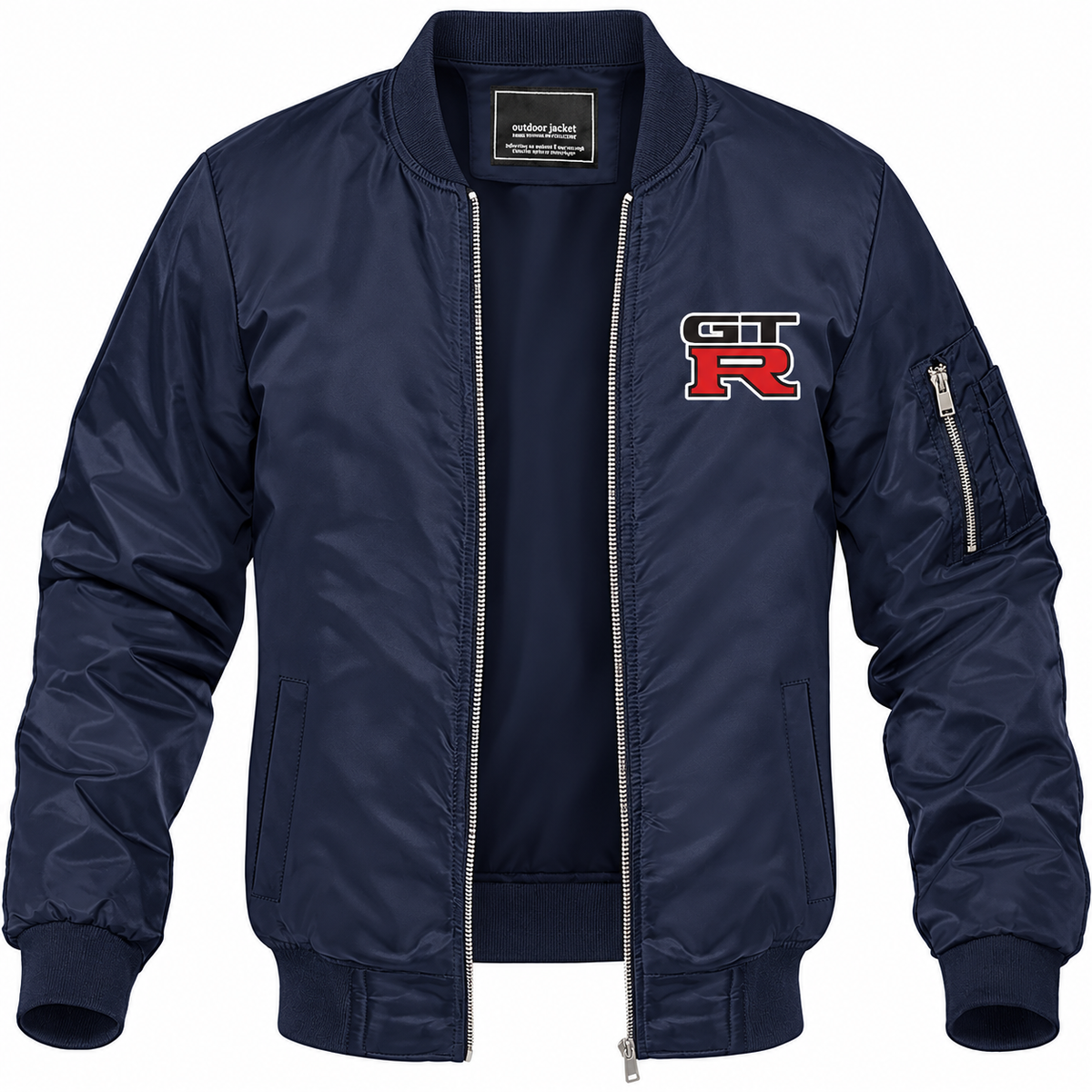 GT-R bomber jacket | Navy | Front