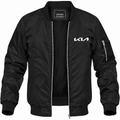 Kia bomber jacket | Black | Front