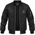 Mercedes-Benz Luxury bomber jacket | Black | Front