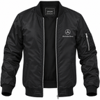 Mercedes-Benz Luxury bomber jacket | Black | Front