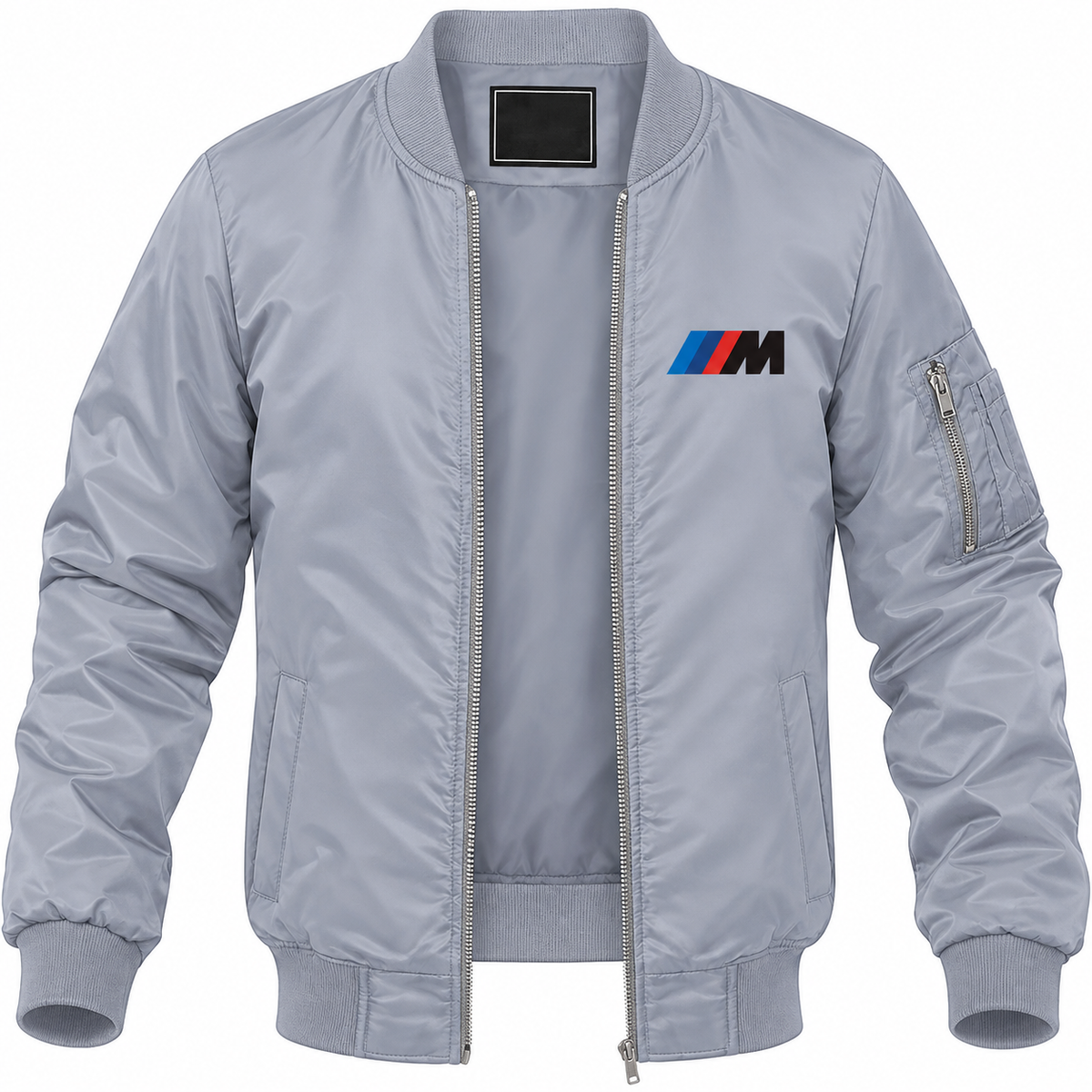 BMW M bomber jacket | Grey | Front