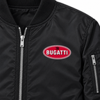 Bugatti bomber jacket | Black | Chest detail