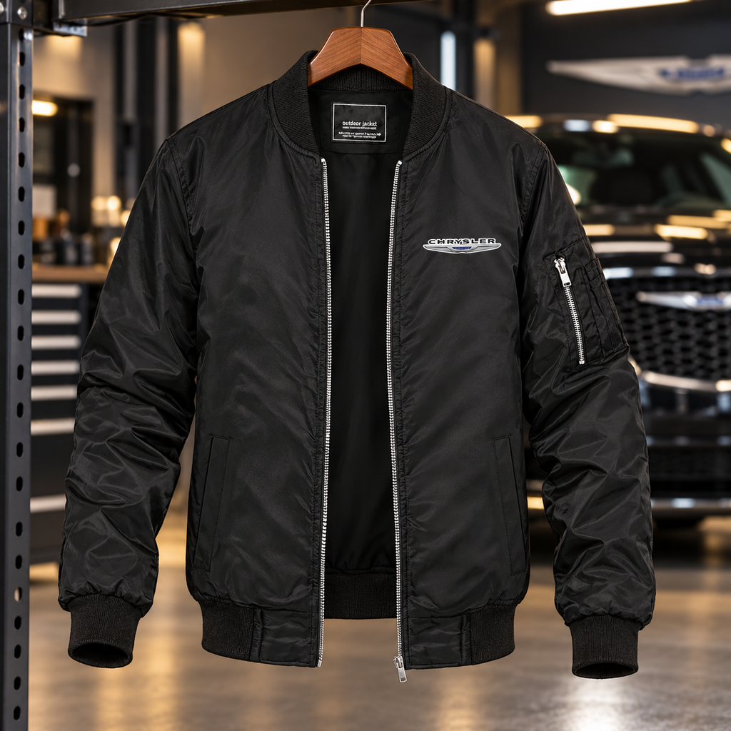 Chrysler bomber jacket | Black | Garage