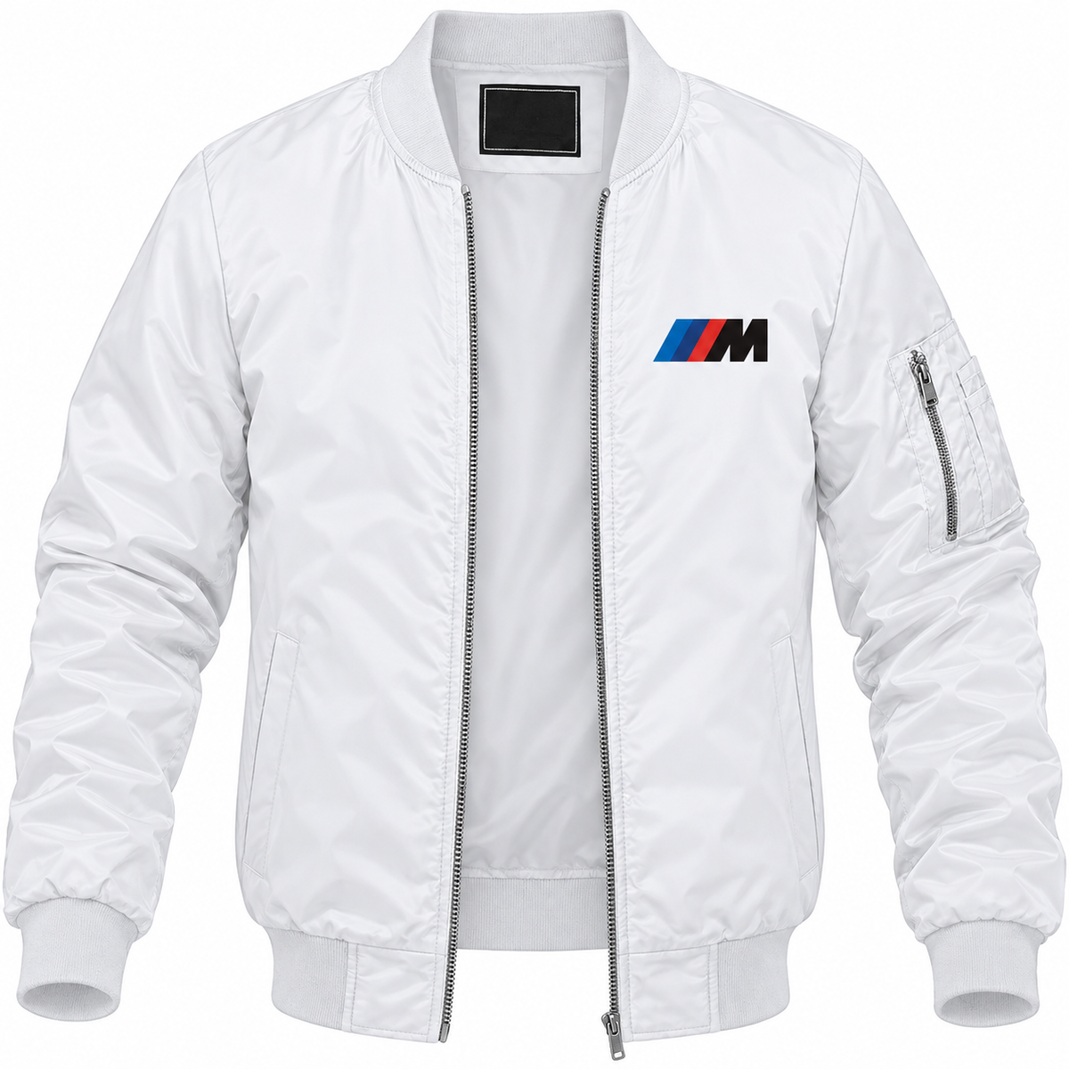 BMW M bomber jacket | White | Front