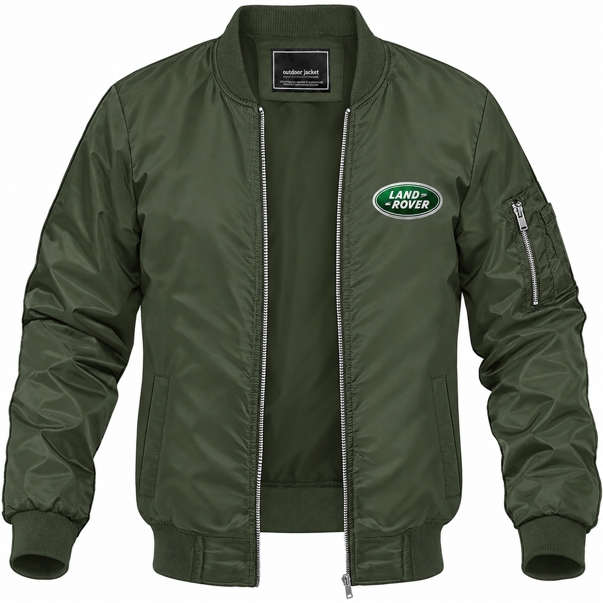 Land Rover bomber jacket | Army Green | Front