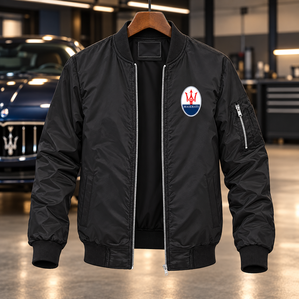 Maserati bomber jacket | Black | Garage