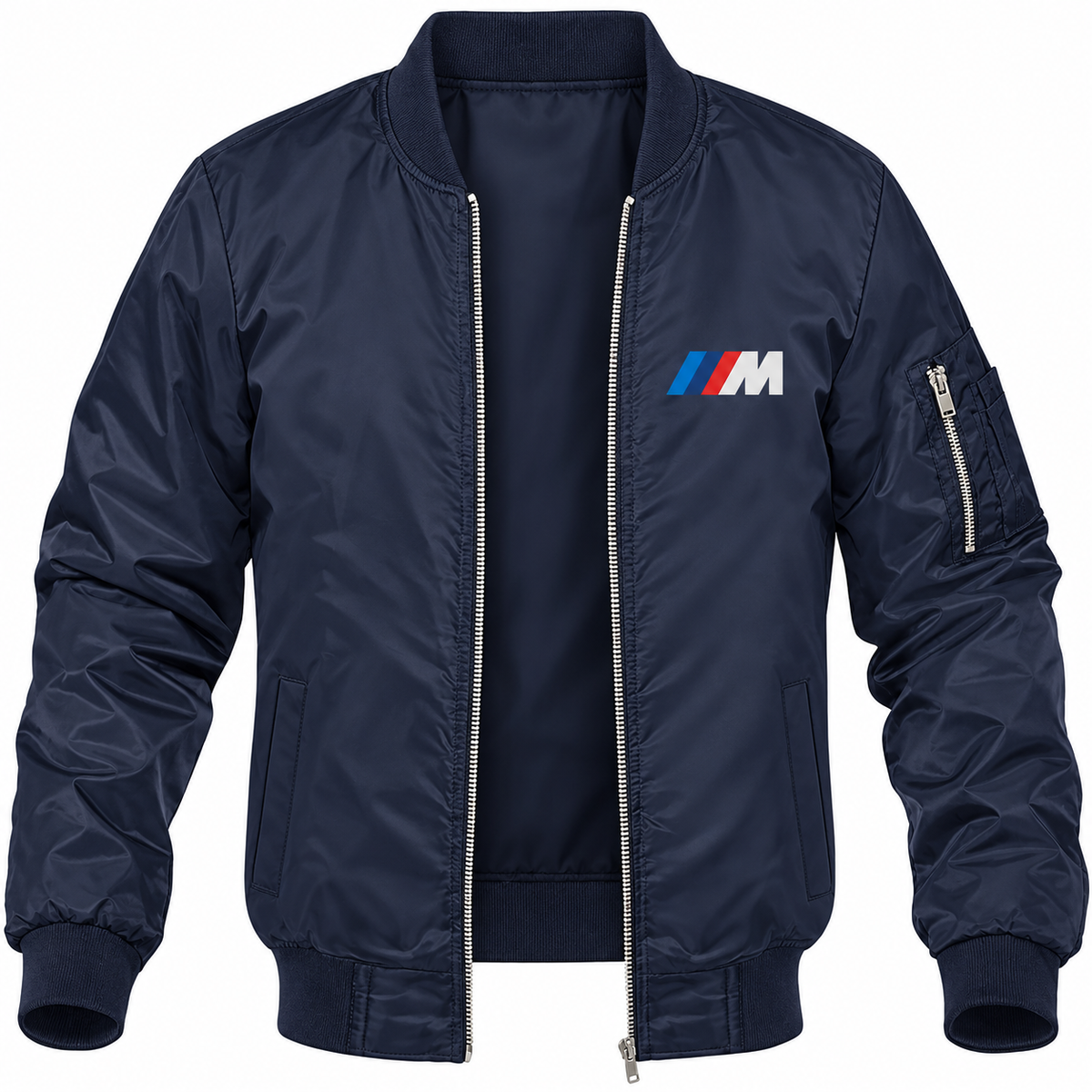 BMW M bomber jacket | Navy | Front