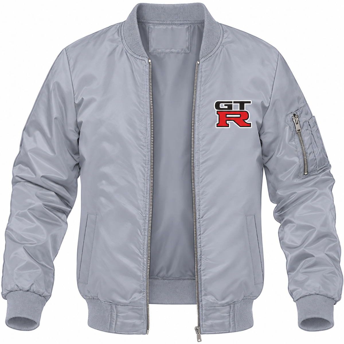 GT-R bomber jacket | Grey | Front