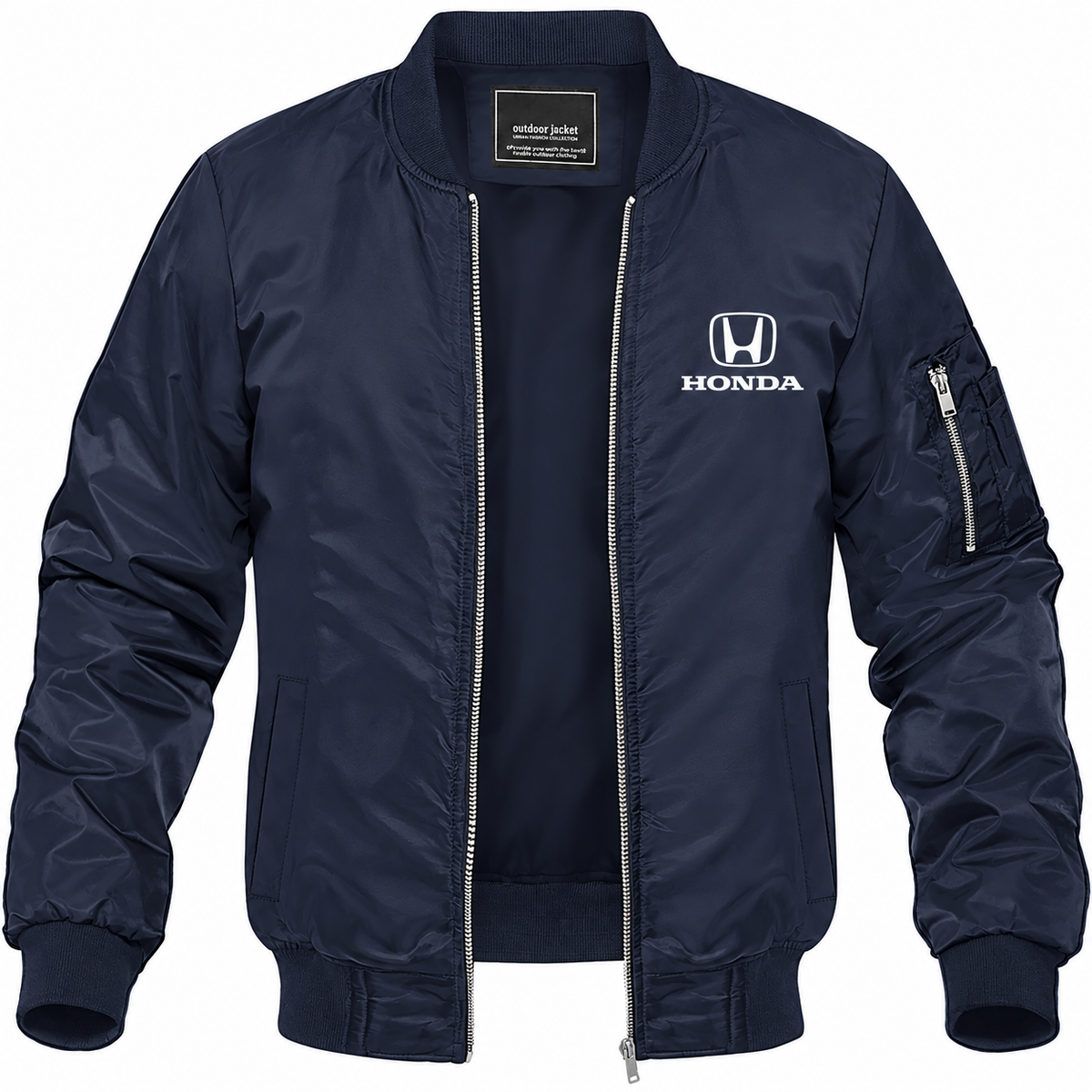 Honda Motorsport bomber jacket | Navy | Front