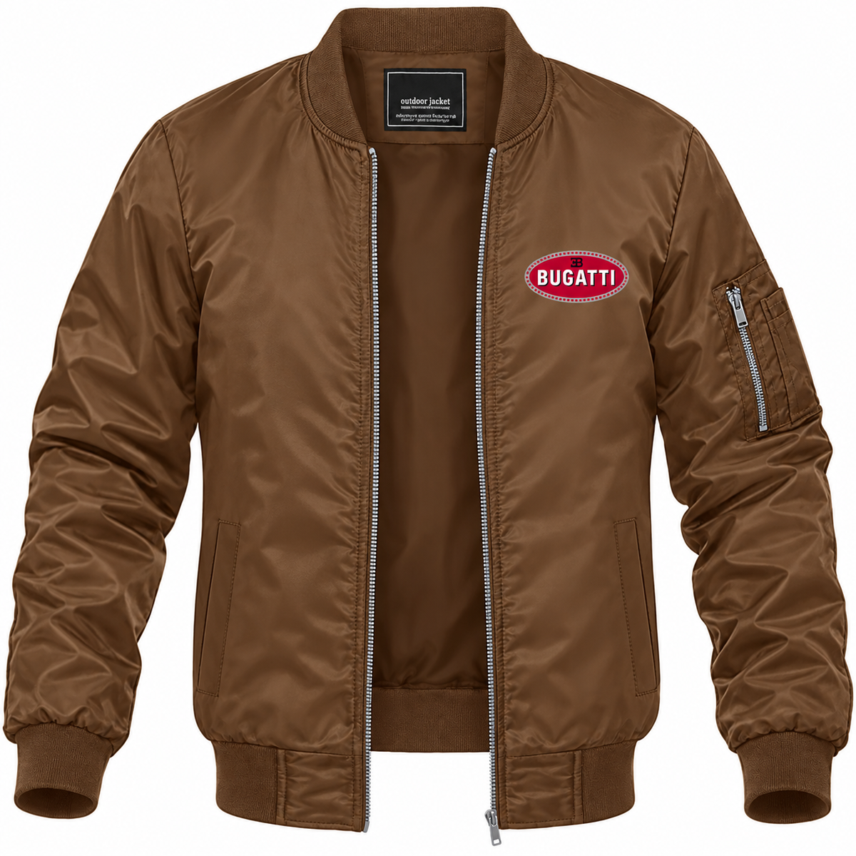 Bugatti bomber jacket | Brown | Front
