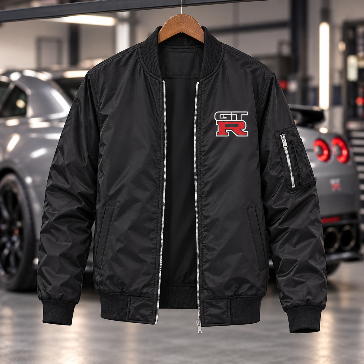 GT-R bomber jacket | Black | Garage