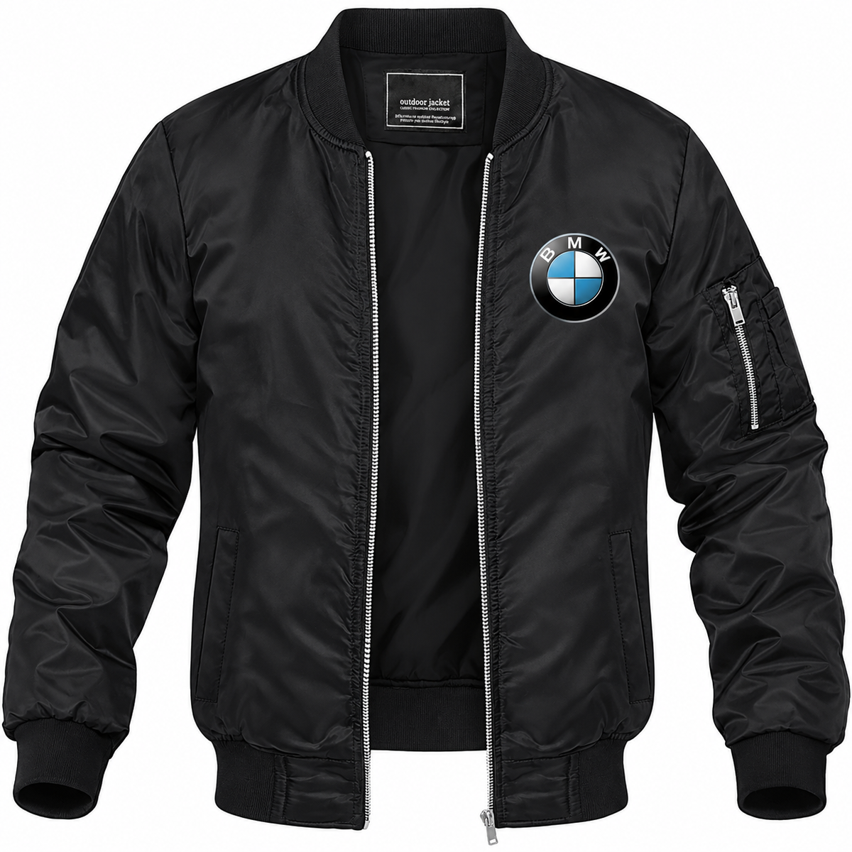 BMW Motorsports bomber jacket | Black | Front