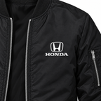 Honda Motorsport bomber jacket | Black | Chest detail