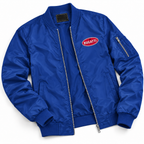 Bugatti bomber jacket | Blue | Flat lay