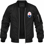 Maserati bomber jacket | Black | Front