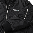 Aston Martin Motorsports bomber jacket | Black | Sleeve detail