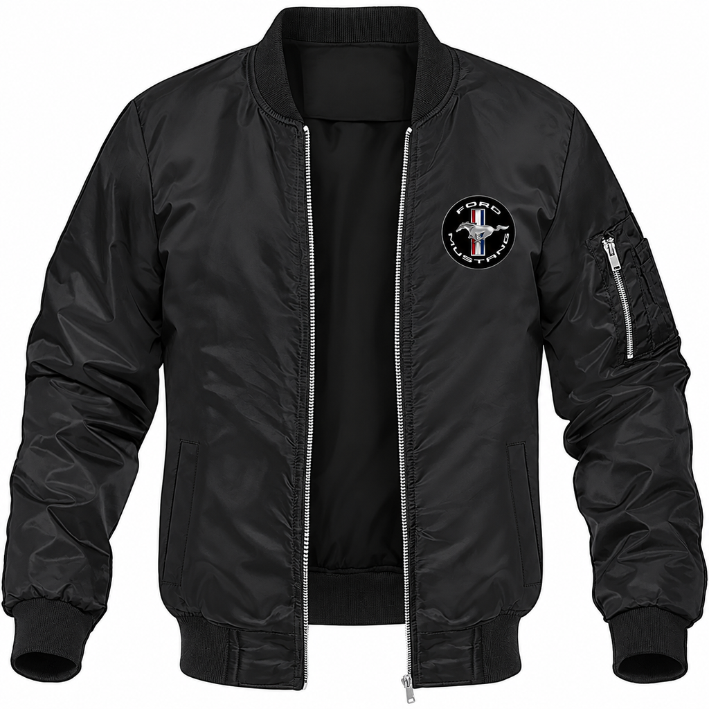 Ford Mustang Motorsport bomber jacket | Black | Front