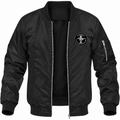 Ford Mustang Motorsport bomber jacket | Black | Front