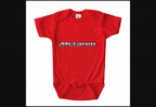 McLaren baby onesie | Red | corrected red swoosh
