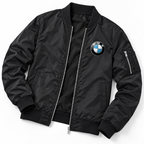 BMW Motorsports bomber jacket | Black | Flat lay