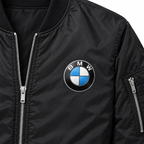 BMW Motorsports bomber jacket | Black | Chest detail