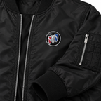 Buick Motorsports bomber jacket | Black | Sleeve detail