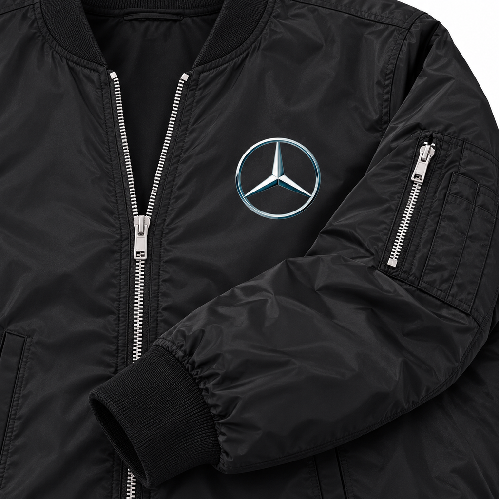 Mercedes-Benz New bomber jacket | Black | Sleeve detail