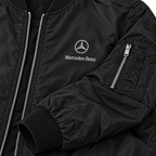 Mercedes-Benz Luxury bomber jacket | Black | Sleeve detail