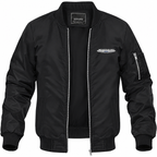 Chrysler bomber jacket | Black | Front