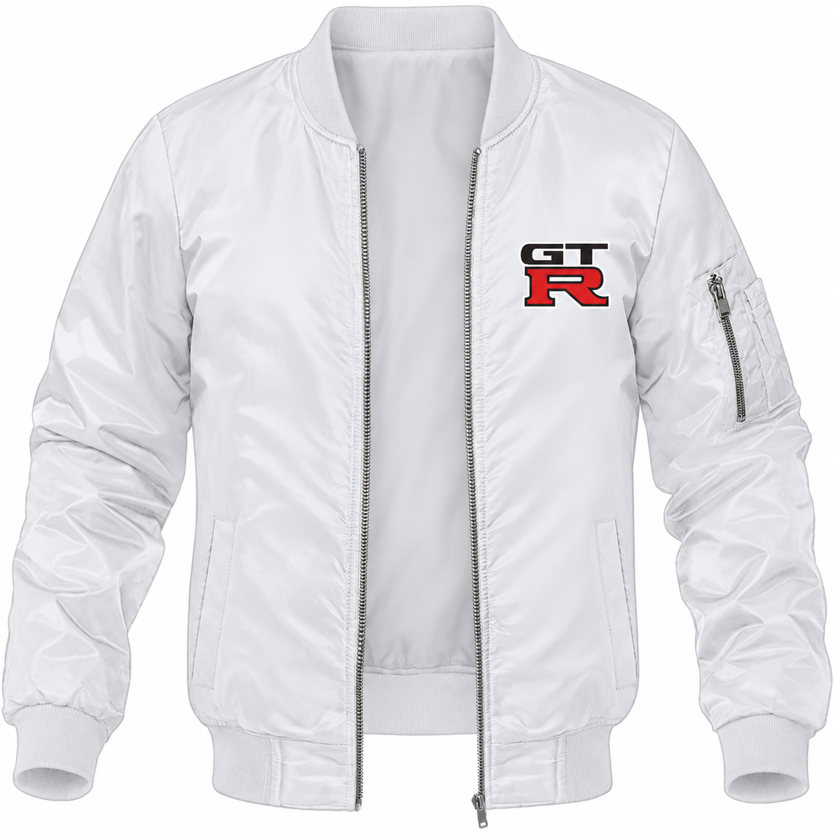 GT-R bomber jacket | White | Front