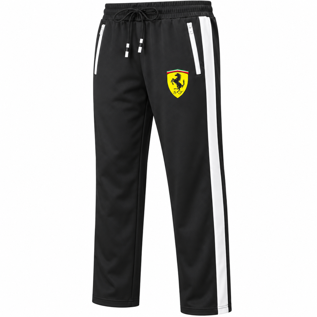 Men's Ferrari Motorsports Car Dri-Fit TrackSuit | Color: Black | Image 4