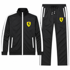 Men's Ferrari Motorsports Car Dri-Fit TrackSuit | Color: Black | Image 5