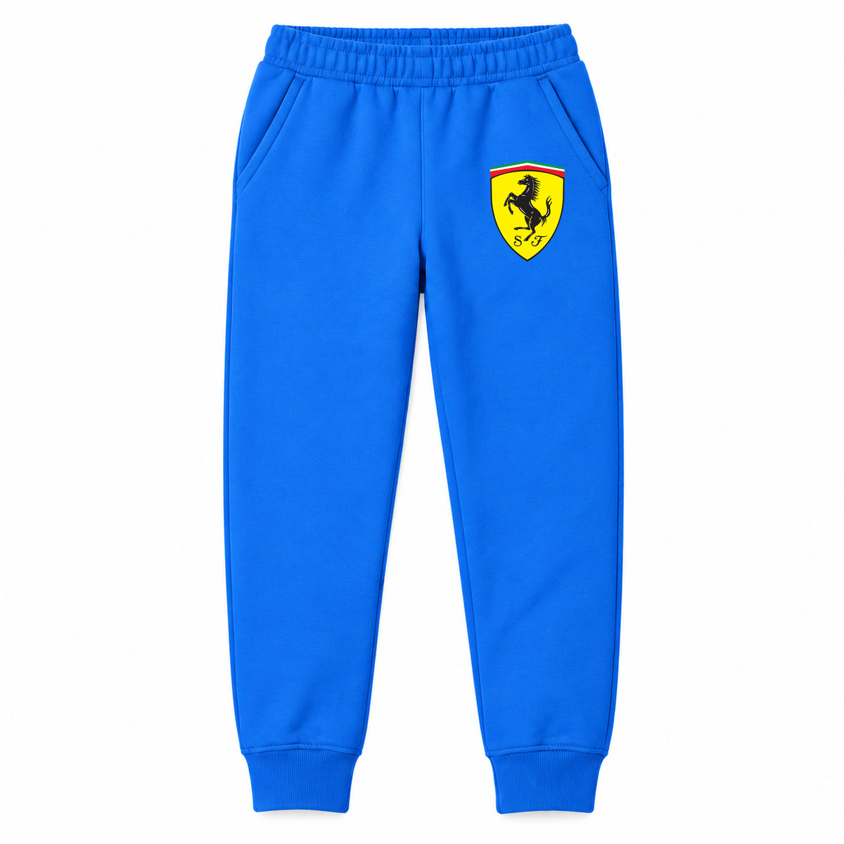 Ferrari youth jogger sweatpants in Blue, Youth Large ages 10–12