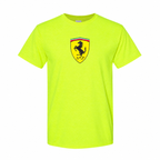 Ferrari cotton T-shirt Safety Green front