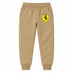 Ferrari youth jogger sweatpants in Khaki, Youth Large ages 10–12