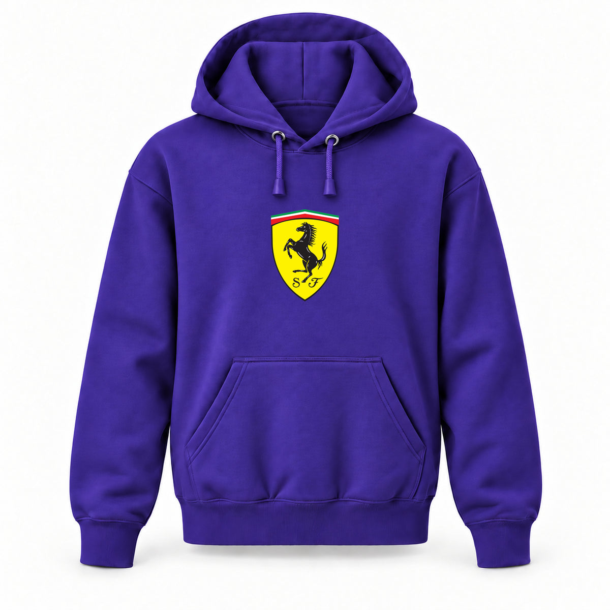 Ferrari - Youth Large Hoodie (Ages 10–12) | Color: Purple