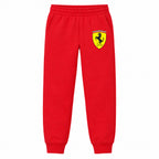 Ferrari youth jogger sweatpants in Red, Youth Large ages 10–12