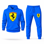 Ferrari Azure hoodie joggers set front