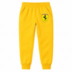 Ferrari youth jogger sweatpants in Yellow, Youth Large ages 10–12