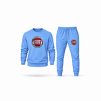 Men's Fiat Sweatshirt Joggers Set | Color: Carolina Blue | Main