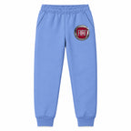 Fiat youth jogger sweatpants in Carolina Blue, Youth Large ages 10–12
