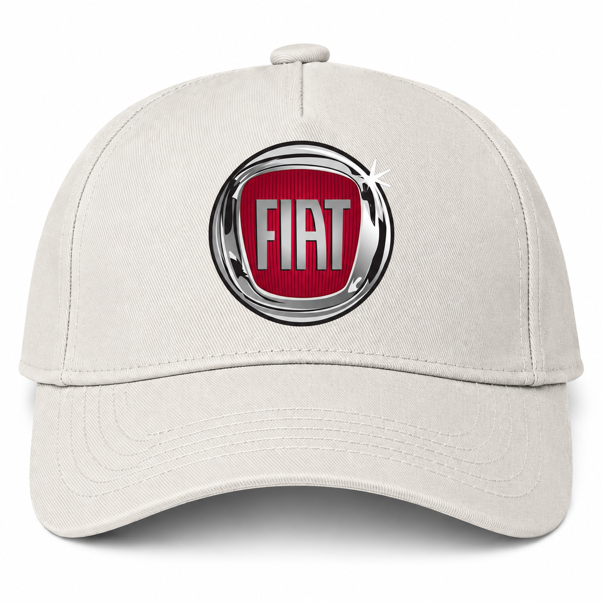 Fiat Beige Dad Hat front main