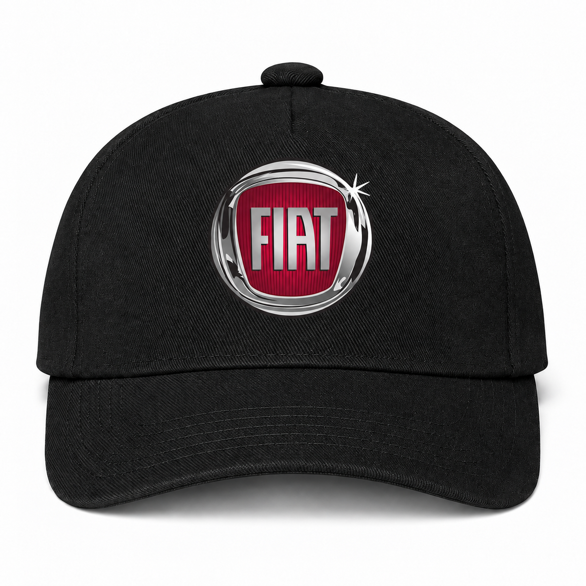 Fiat Black Dad Hat front main