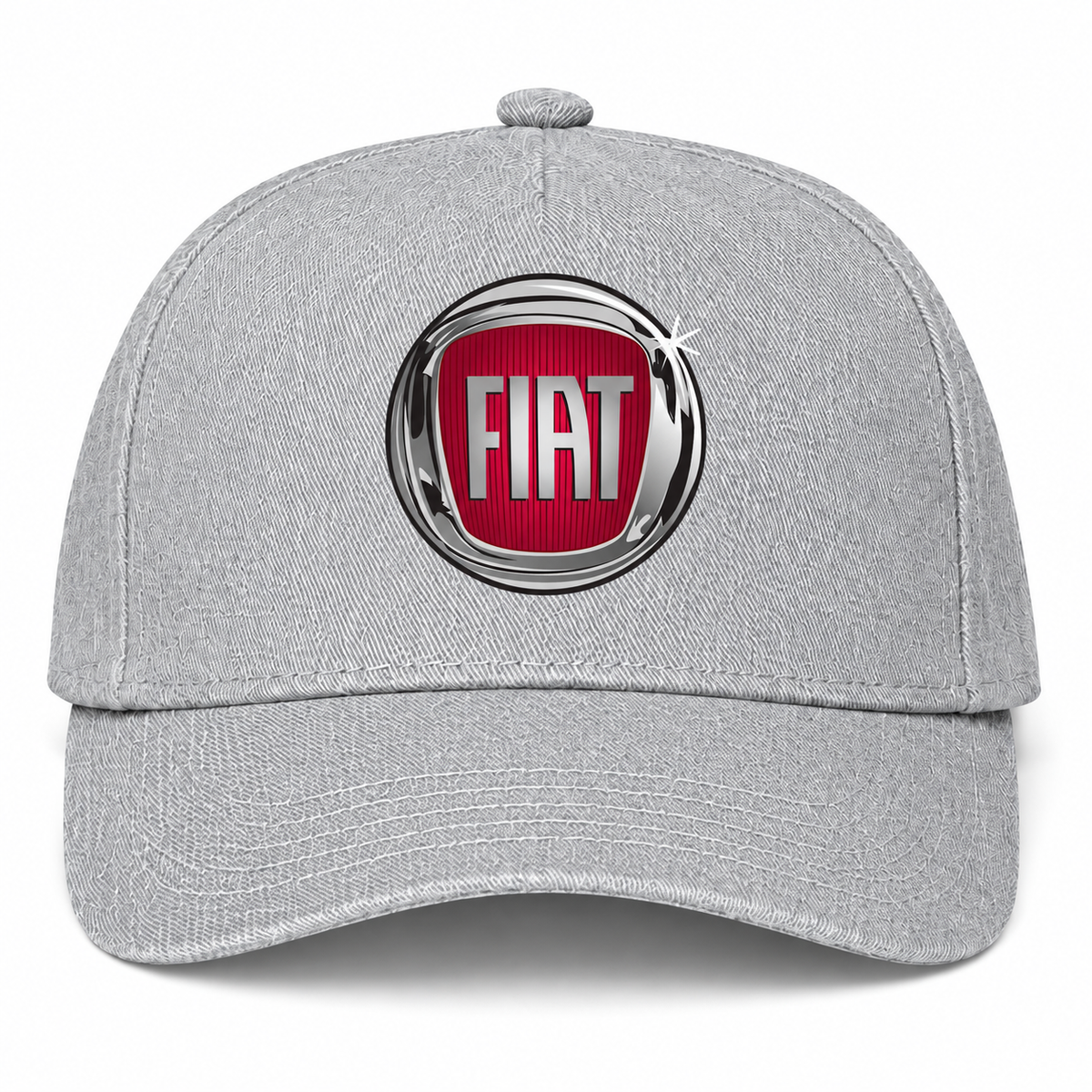 Fiat Gray Dad Hat front main
