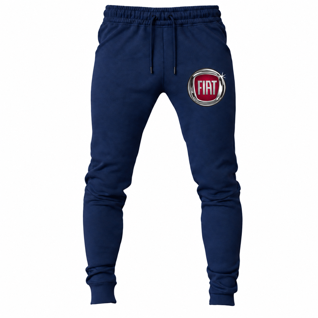 Fiat joggers Navy front left thigh heat transfer
