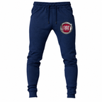 Fiat joggers Navy front left thigh heat transfer